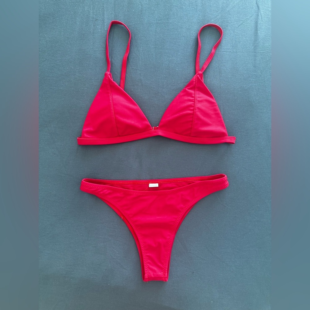 Brand New. Bikini red